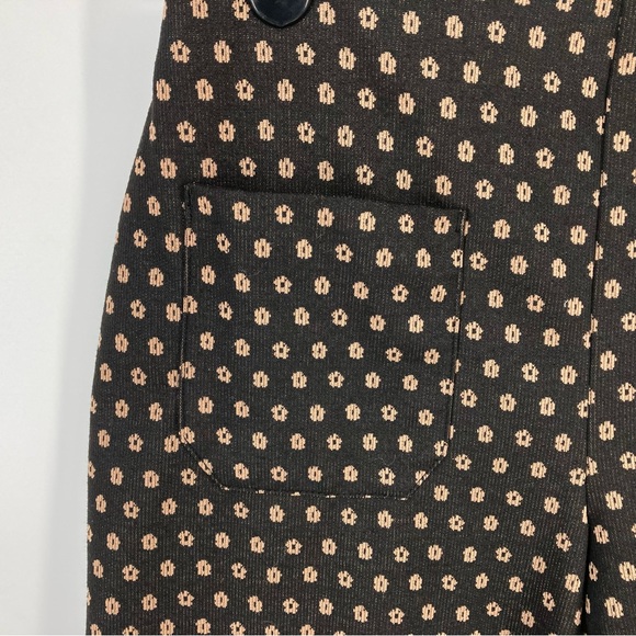 Jules & Leopold Black and Brown Patterned Pants - Picture 6 of 13